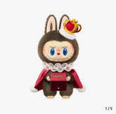 THE MONSTERS labubu Let's Checkmate Series-Vinyl Plush Doll(The king)
